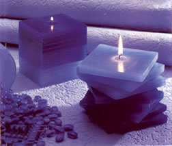velas azules
